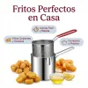 FREIDORA CON CANASTA DE ACERO INOXIDABLE